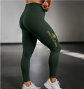 Green Gains Eco-Performance Leggings – Forest Green