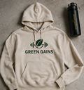Green Gains Organic Cotton Hoodie – Sand Beige